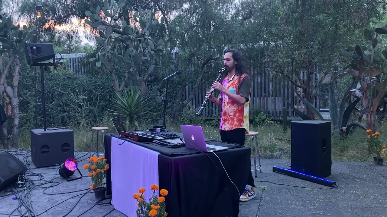 Chirimoyo - Guapocho Bit LIVE (Clarinet live looping and Roli Seaboard Rise, Korg Minilogue)