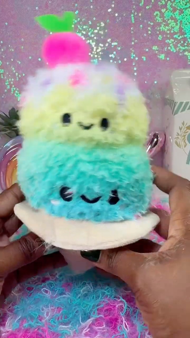 Fluffie Stuffiez Double Scoop Ice Cream? ?#shortsfeed #shorts #fluffiestuffiez