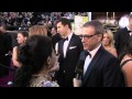 Christoph waltz at the oscars 2013 red carpet