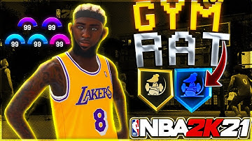 *NEW* How To Get GYM RAT BADGE NBA 2K21 ! NO GLITCH! GYM RAT FASTEST METHOD! (Current & Next Gen)