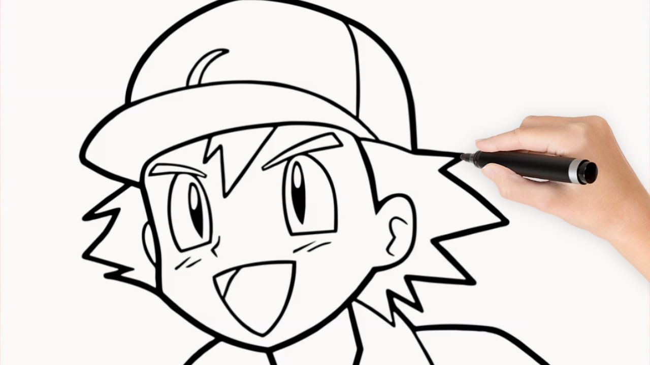 Detalle 19+ imagen dibujos de ash