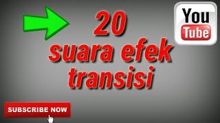 20 efek suara transisi youtuber