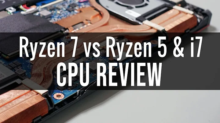 AMD Ryzen 7 4800H vs Ryzen 5 4600H - CPU Benchmarks and Review