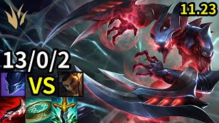 Nocturne Jungle vs Akshan - KR Master | Patch 11.23