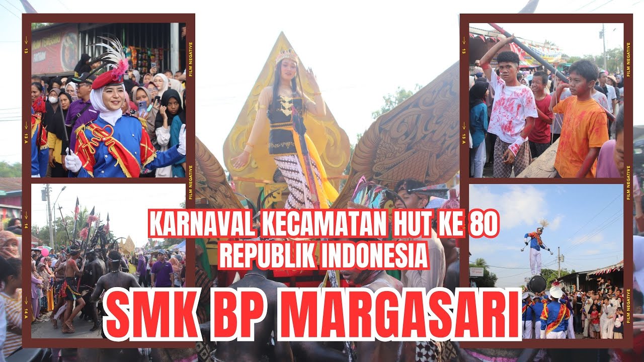 KARNAVAL SMK BHAKTI PRAJA MARGASARI - HUT KE 80 REPUBLIK INDONESIA TAHUN 2025