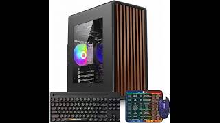 GPVHOSO Desktop Computer Tower PC, Intel Core i5 4570, 16GB DDR3, 512GB SSD | Prebuilt Windows 11
