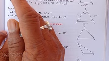 P 7 | Maths | Class V | CH 12 Lines Angles and Triangles | Types of Triangles ||