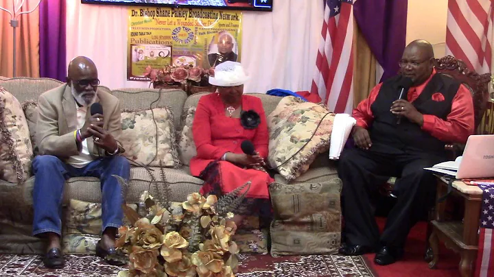 Dr. Bishop S.O. Paisley interviewing Elder Timothy...