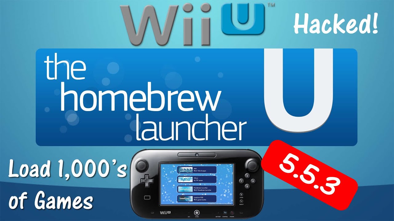 How to Homebrew Your Wii U 5.5.3 and 5.5.4 SIMPLE GUIDE - YouTube