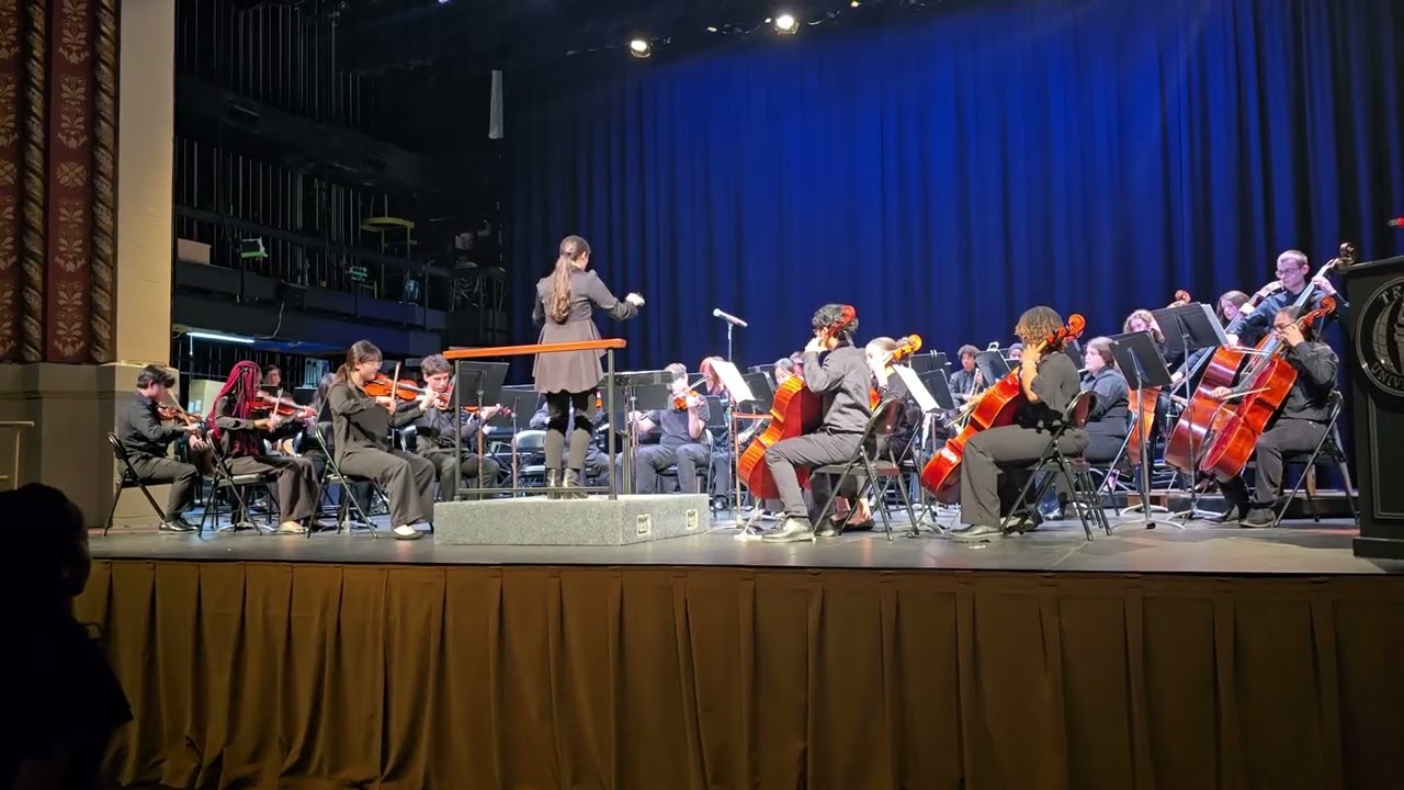 Montgomery youth Orchestra Holiday Concert featuring Baldwin Magnet 12/13/2025 Choir part 7