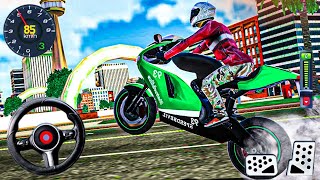 Motorcycle Racing Real Simulator 3D - Extreme Motocross Bike Dirt Stunt Racer - Android GamePlay screenshot 4