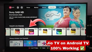 Jio TV on Android TV | Jio TV+ on smart TV | How to install Jio TV on smart tv screenshot 5