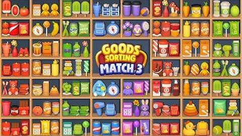 Level 516 Goods Sorting Match 3 Puzzle Gameplay Satisfying Puzzle -  #GoodsSorting #Match3Puzzle