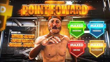 NEW "POINT FORWARD" BUILD w/ SHARP TAKEOVER is OVERPOWERED! BEST SHOOTING ISO BUILD IN 2K22