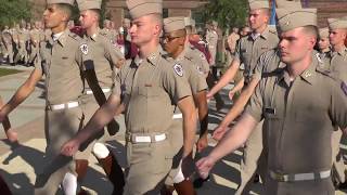 Texas A&amp;M Corps of Cadets - The Step-off Experience of Sept 30, 2017