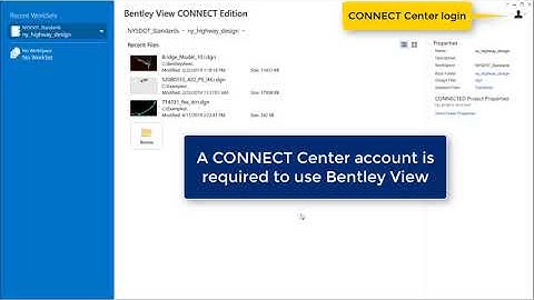 1 - Bentley View - Getting Started