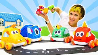 Машинки Мокас в ШКОЛЕ 🔴 Игры для детей - Весёлая школа Капуки Кануки