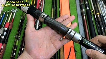 Video Số 131 : Iso Khoen Lớn 5m4 Hiếm Cứng 6 - Cần Du Lịch Và Cần Hechi Nhật Bãi Khoen Fuji 