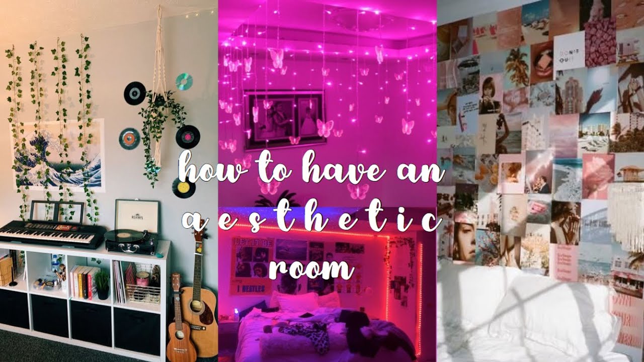 how to make your room aesthetic - YouTube