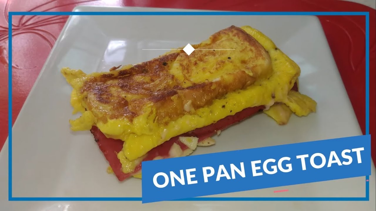How to Make One Pan Egg Sandwich Quick and Easy Snacks & Breakfast Recipes YouTube