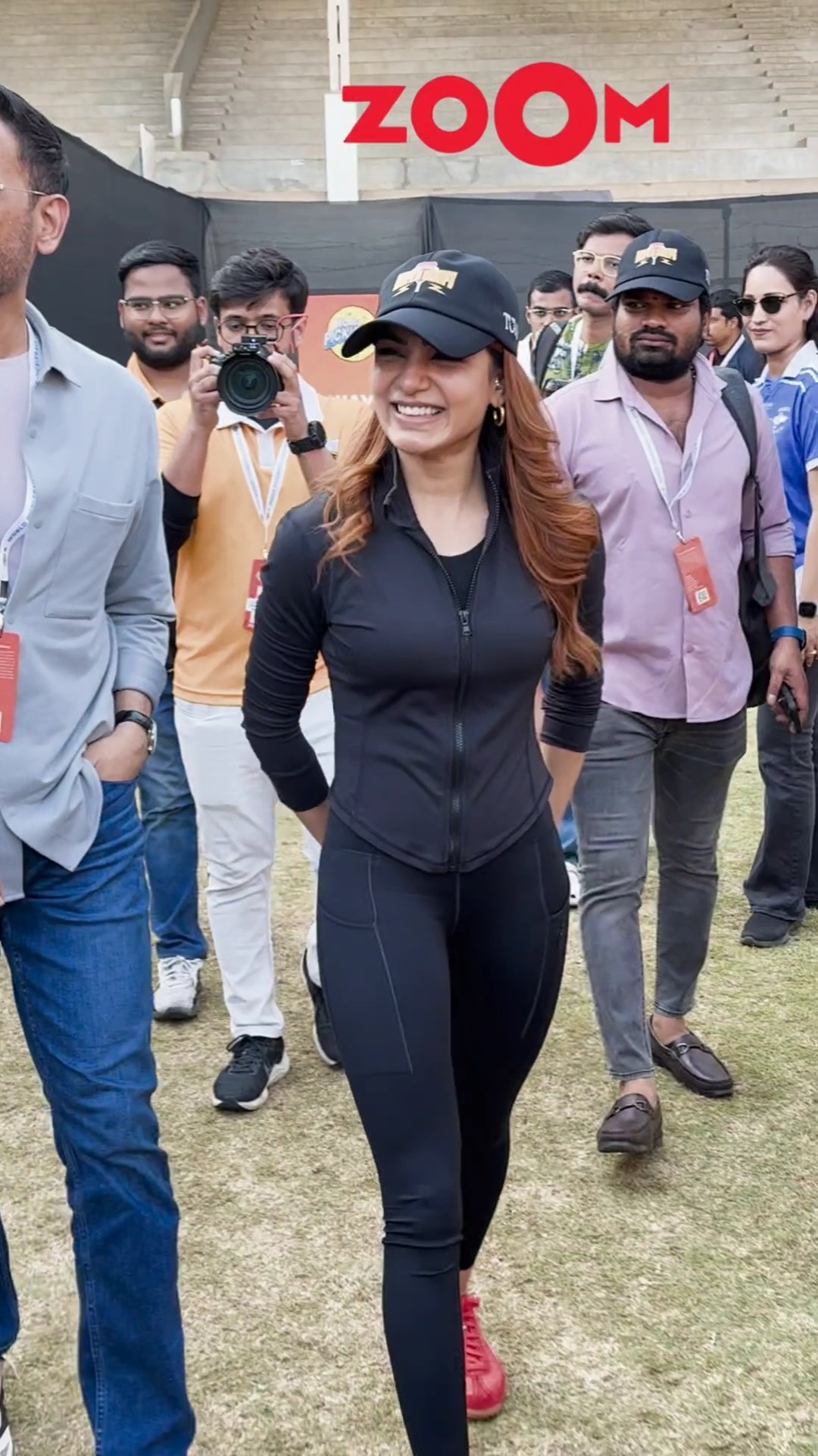 Samantha Ruth Prabhu ROCKS a sporty look as spotted at an event ? #samantharuthprabhu #shorts