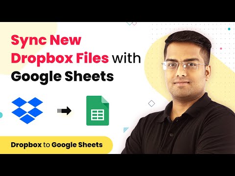 Sync New Dropbox Files with Google Sheets
