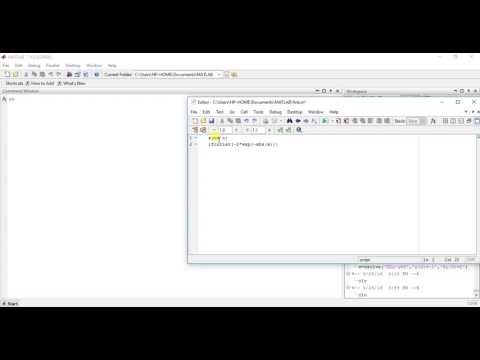 Calculus using MATLAB