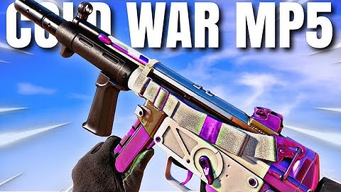 Now the FASTEST KILLING SMG IN WARZONE! Cold War MP5 Class Setup! (Cold War Warzone)