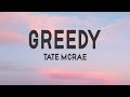 Tate McRae Greedy Lyrics I Would Want Myself Baby Please Believe Me mp3