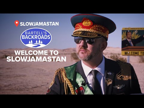 A visit to the new "micronation" of Slowjamastan | Bartell's Backroads