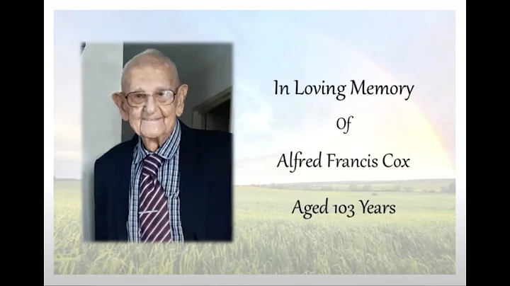Funeral Service of Alfred Francis (Frank) Cox 11-0...