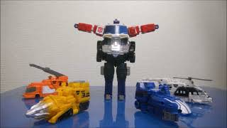 【玩具紹介】グランドコンボイ　Grand Convoy - Super Mode　The Transformers Energon　Optimus Prime(Fatimus prime)