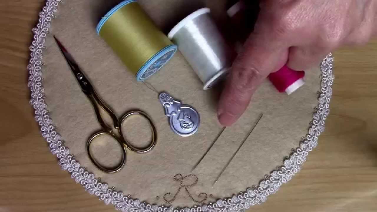 ビーズ刺繍入門 第2回 ビーズ刺繍の道具たち Youtube