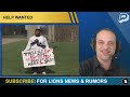 Lions Rumors: Lions Draft CB at 17? Lions Mock Draft Roundup + Jared Goff Future