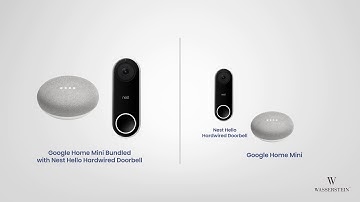 Google Home Mini with Nest Hello Doorbell | Wasserstein