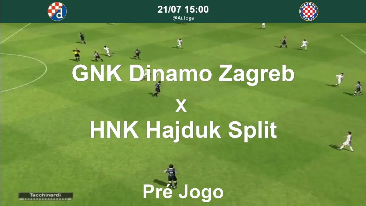 GNK Dinamo Zagreb x HNK Hajduk Split - 21/07/2023 - Futebol 