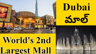 || Dubai Mall || World's 2nd Largest Mall || Biggest Mall In Dubai || Dubai Fountain || Dubai Vlogs