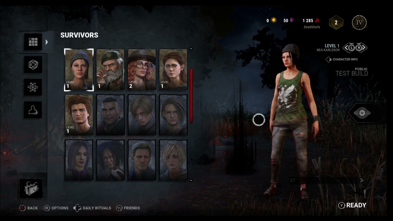 New Character Portraits On The Dbd Ptb Dbd Witch Youtube