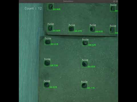 brakeshoe hole detection
