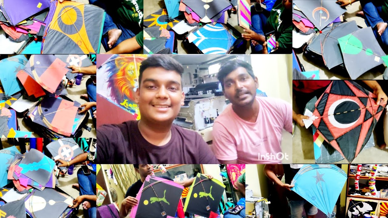 CHEAPEST KITE SHOP WITH BEST QUALITY KITES AND MANJHA IN KOLKATA KAMAL KITE SHOP #trending#minivlog 