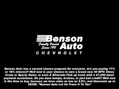 Benson Auto has a second chance program for everyone