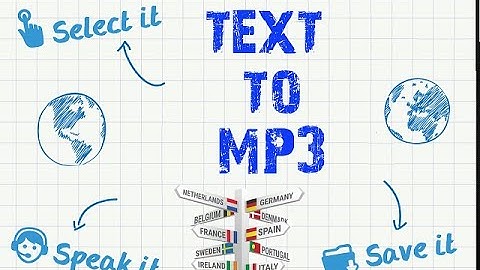 Convert text into mp3 file using Python