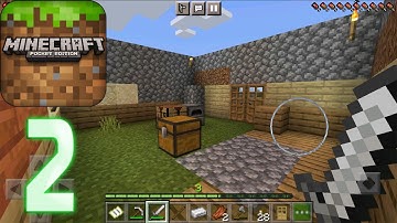 Minecraft: Pocket Edition - Gameplay Walkthrough Part 2 (iOS, Android)