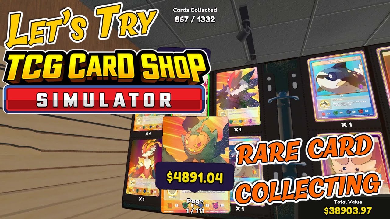 Hunting Rare Cards + Tips and Tricks! - TCG Card Shop Simulator