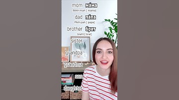 Family members in Russian