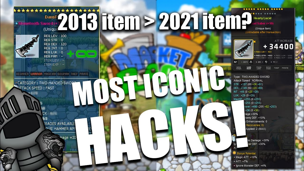 โปร maplestory  New Update  Top 5 Most Iconic Hacks In MapleStory History