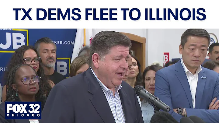 Gov. Pritzker meets with Texas Dems working to block vote on redistricting plan