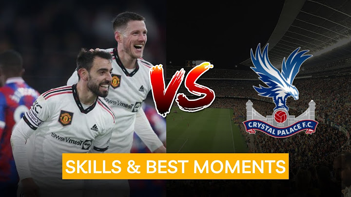 HE SHOWED WHAT HE'S MADE OF Bruno Fernandes vs Crystal Palace (18-01-23)