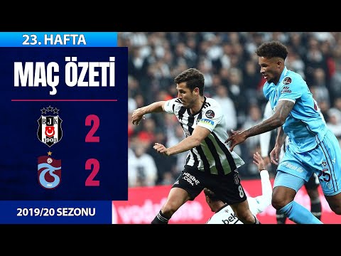 ÖZET: Beşiktaş 2-2 Trabzonspor | 23. Hafta - 2019/20