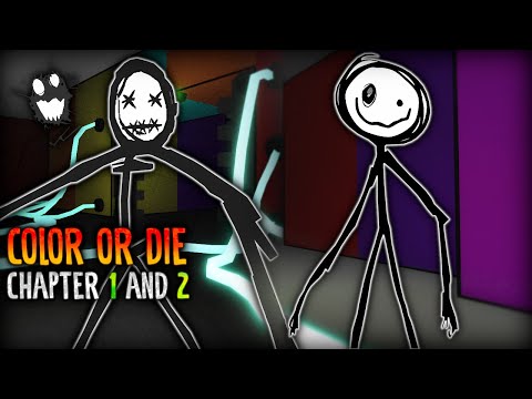 ROBLOX - Color or Die [Chapter 1 and 2] - [Full Walkthrough]